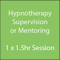 Hypnotherapy Supervision or Mentoring  (1 x 1.5hr Session)